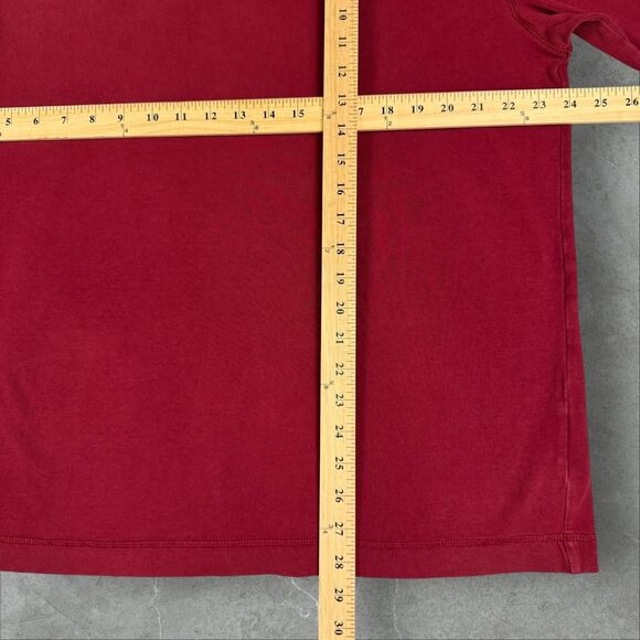 Vintage Nike Embroidered Swoosh Turtleneck Long Sleeve Shirt Y2K Silver Tag - XL - Picture 2 of 8